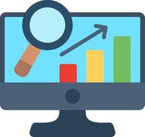 Data Analytics Flat Illustration Design vector