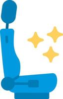 Car Seat Flat Illustration Design vector