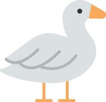 Goose Flat Illustration Design vector