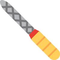 Nail File Flat Illustration Design vector