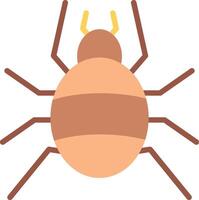 Tarantula Flat Illustration Design vector