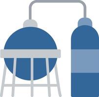 Hydrogen Flat Icon Design vector