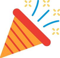 Confetti Flat Icon Design vector
