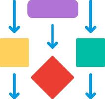 Flow Flat Illustration Design vector