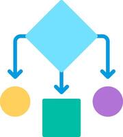 Infrastructure Flat Illustration Design vector