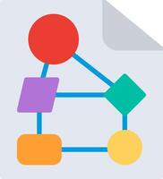 Data Flat Illustration Design vector