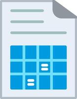 Sheet Flat Illustration Design vector