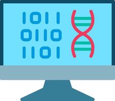 Bioengineering Flat Icon Design vector