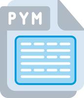 PYM Flat Illustration Design vector