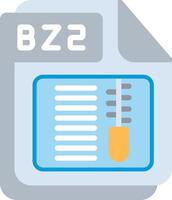 BZ2 Flat Illustration Design vector