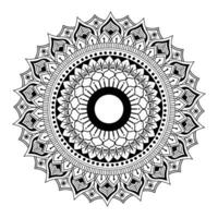 A round mandala with a design that says mandalas vector
