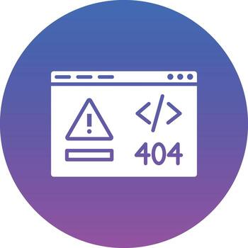 código error ilustración icono vector