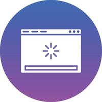 Web Loading Illustration Icon vector