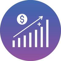 Growth Diagram Illustration Icon vector