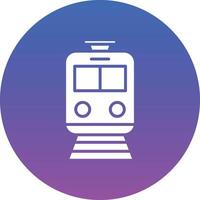 Tram Illustration Icon vector