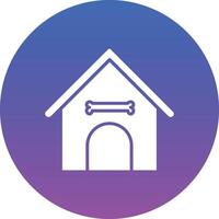 Pet House Illustration Icon vector