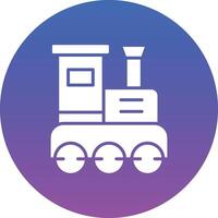 Train Toy Illustration Icon vector