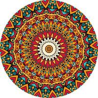 Kaleidoscopic Mandala Artwork Featuring Symmetry and Concentric Layers vector