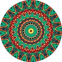 Dynamic Mandala Perfect for Meditation and Spiritual Centering vector