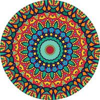 Bohemian Mandala with Geometric Precision vector