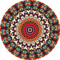 Mesmerizing Mandala with Radiating Patterns vector