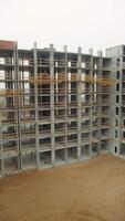 Concrete Framework of Multi-Story Building Under Construction video