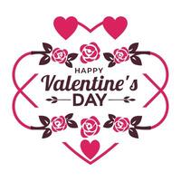 Thoughtful Happy Valentines Day Text Ideas to Share vector