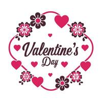 Sweet and Simple Happy Valentines Day Text Inspirations vector