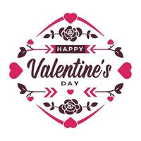 Romantic Messages to Text Happy Valentines Day to Your Partner vector