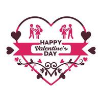 Best Romantic Text Messages for Happy Valentines Day vector