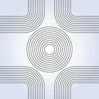 Different geometric linear, Bauhaus patterns, background design collection, and template concept des vector