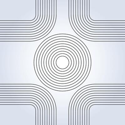 Different geometric linear, Bauhaus patterns, background design collection, and template concept des