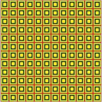 a yellow and red square pattern vector
