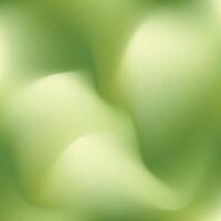 Green abstract background with blurred shapes vector