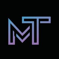 Sleek Minimalist Tech Brand Logo. vector