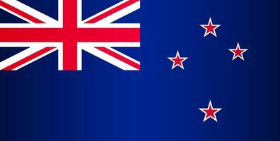 National flag of New Zealand vector