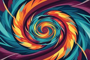 Embedded within the logo's abstract shapes are clues to a forgotten history vector