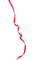 red curl ribbon photo