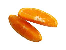whole fresh orange isolated element photo