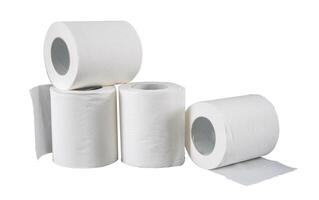 set of roll toilet paper photo