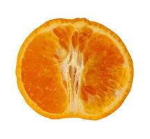 whole fresh orange isolated element photo
