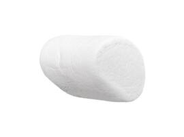 white marshmallow isolated photo