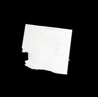 torn paper isolated photo