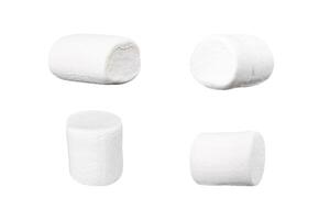 set of marshmallows cut out photo