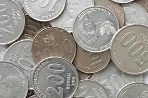 Stacks of coins for background photo