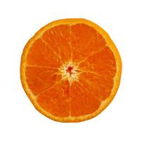 whole fresh orange isolated element photo