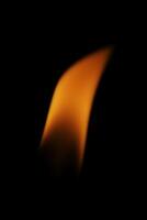 Small fire flame isolated photo
