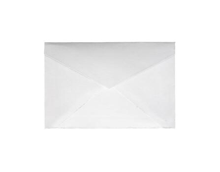 blank envelope for mockup isolated photo