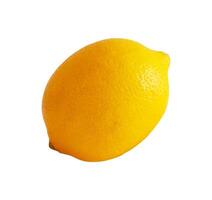 fresh of lemon isolated element photo