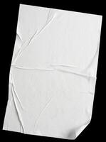 crumpled paper texture photo
